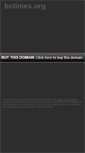 Mobile Screenshot of bctimes.org